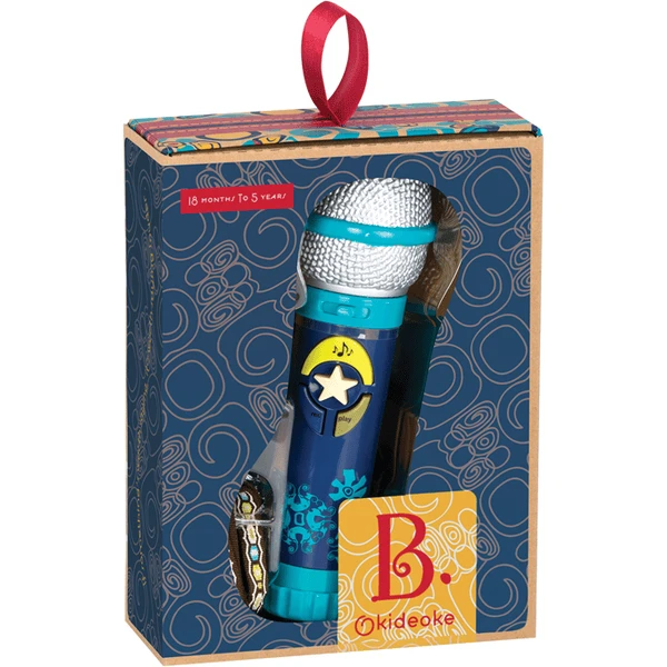 B. Toys B.TOYS B. Okideoke Navy Mikrofon Bunt