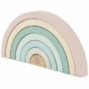 Bieco Holz Regenbogen Zum Stapeln Rosa