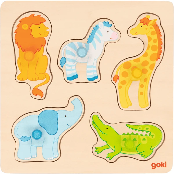 Goki Steckpuzzle Auf Safari