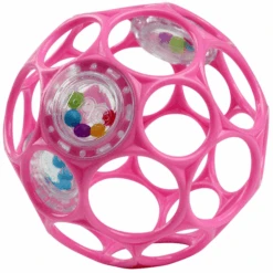 Oball™ Rassel Pink, 10 Cm