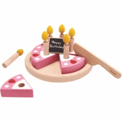PlanToys Geburtstagskuchen Set