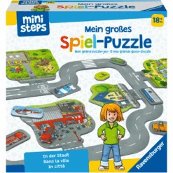 Ravensburger Ministeps® Mein Großes Spiel-Puzzle: In Der Stadt