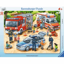 Ravensburger Rahmenpuzzle - Spannende Berufe 30 Teile
