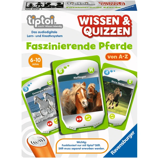 Ravensburger Tiptoi® Faszinierende Pferde