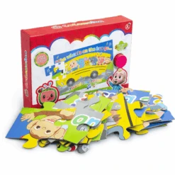 RMS Cocomelon Riesiges Musikalisches Wheels-on-Bus-Puzzle