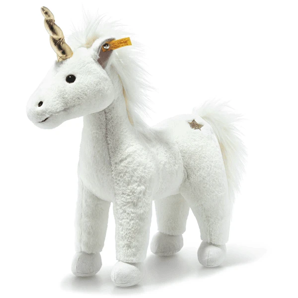 Steiff Soft Cuddly Friends Einhorn Unica Weiss Stehend, 35 Cm