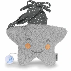 Sterntaler Spieluhr L Stern Grau